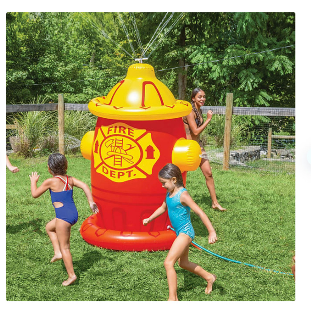 BigMouth Inc. Giant Inflatable Fire Hydrant Backyard Water Sprinkler